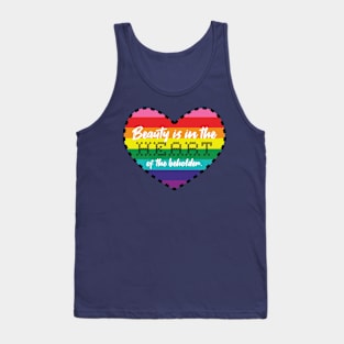 Beauty Beholder [rainbow] Tank Top